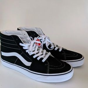 NWT Vans Sk8-Hi Scarab Green/white